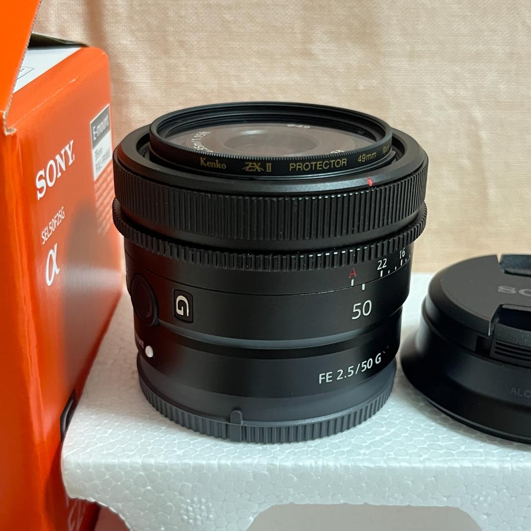 SONY SEL50F25G FE 50mm F2.5 G 単焦点レンズ