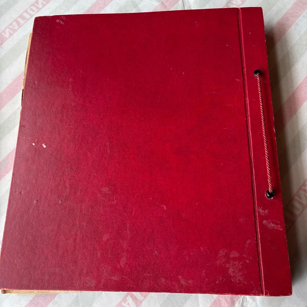 アメリカ　スクラップブック　ジャンクジャーナルレトロな紙もの　1960〜70年代