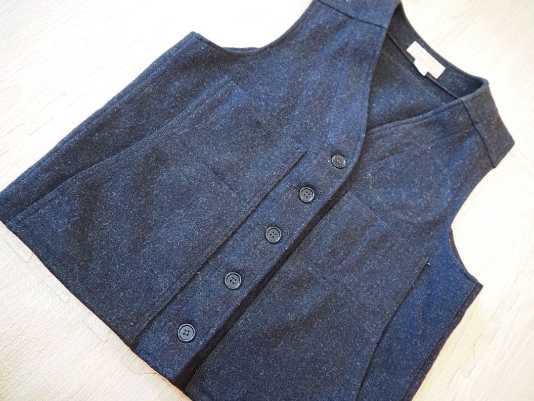 FILSON GARMENT　フィルソン　ウールマッキーノベスト　M