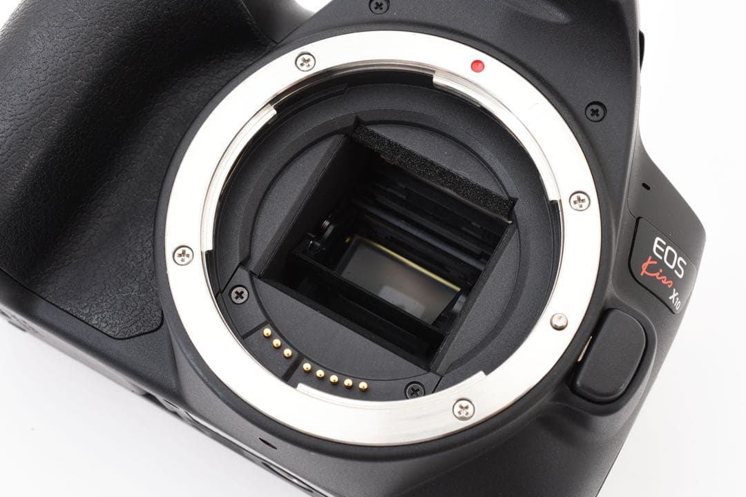 保証付き/一眼レフカメラCanon kiss X10標準&望遠レンズセット