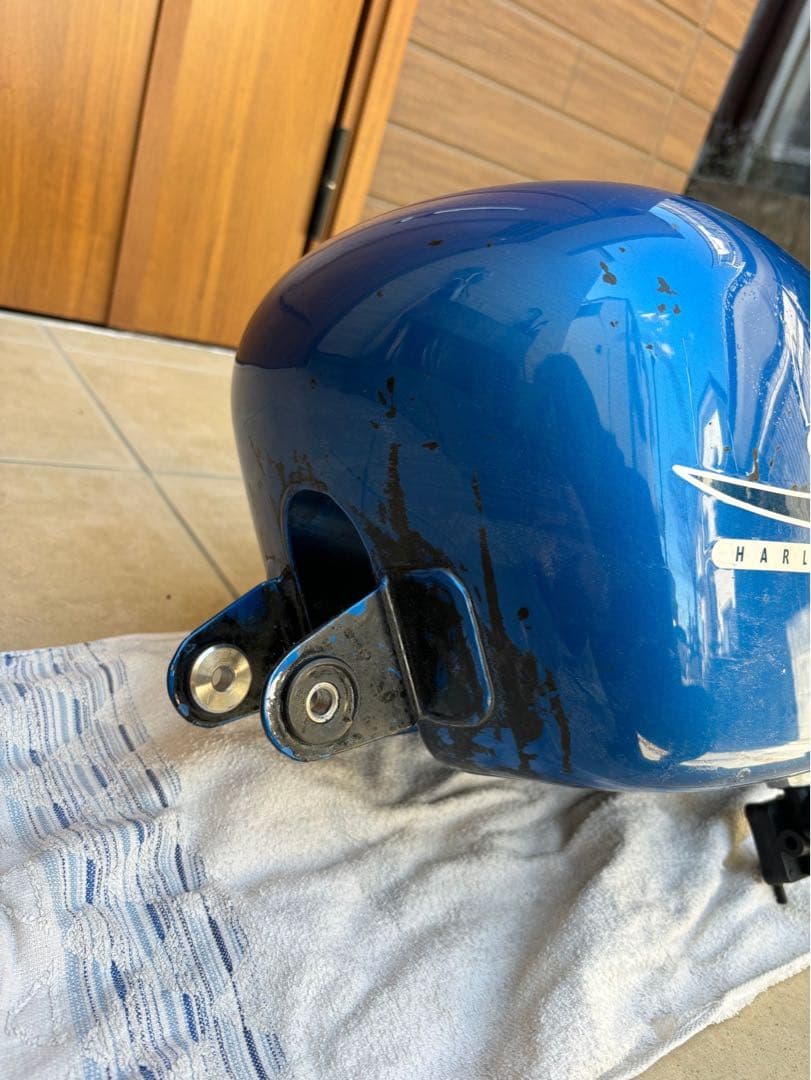 スポーツスター 純正 タンク 1997 883 ジャンク？ 水色