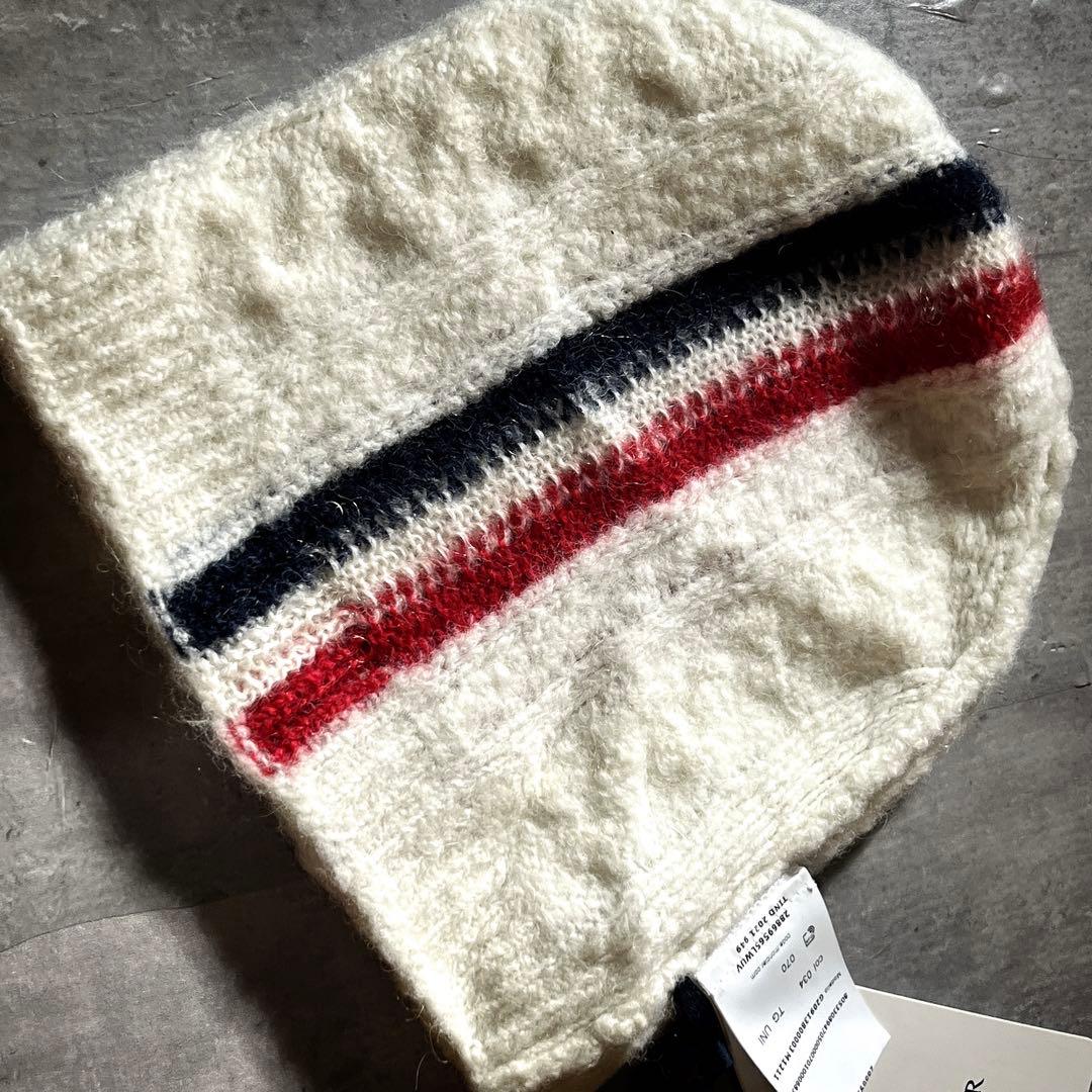 未使用品　高級モヘヤ　モンクレールBERRETTO TORICOT ニット帽
