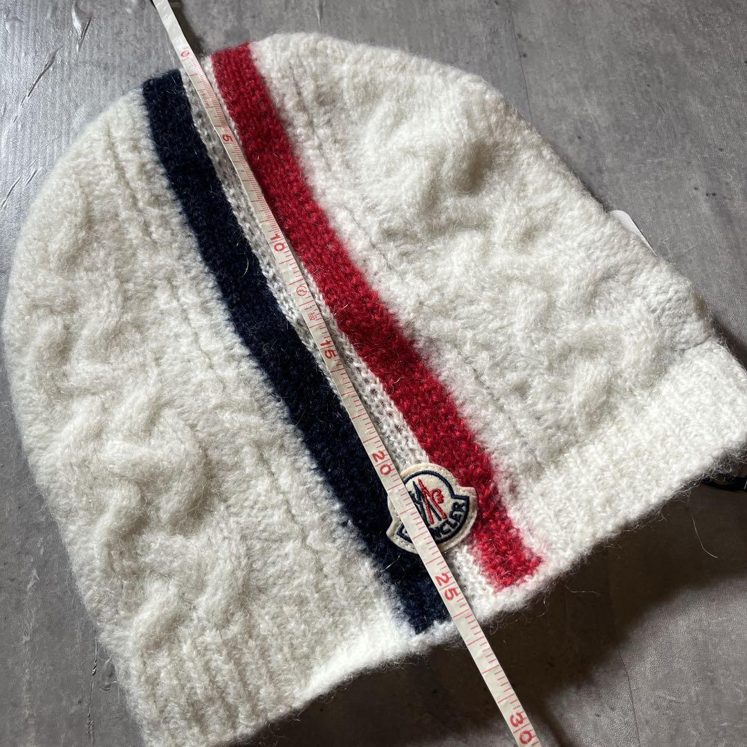 未使用品　高級モヘヤ　モンクレールBERRETTO TORICOT ニット帽