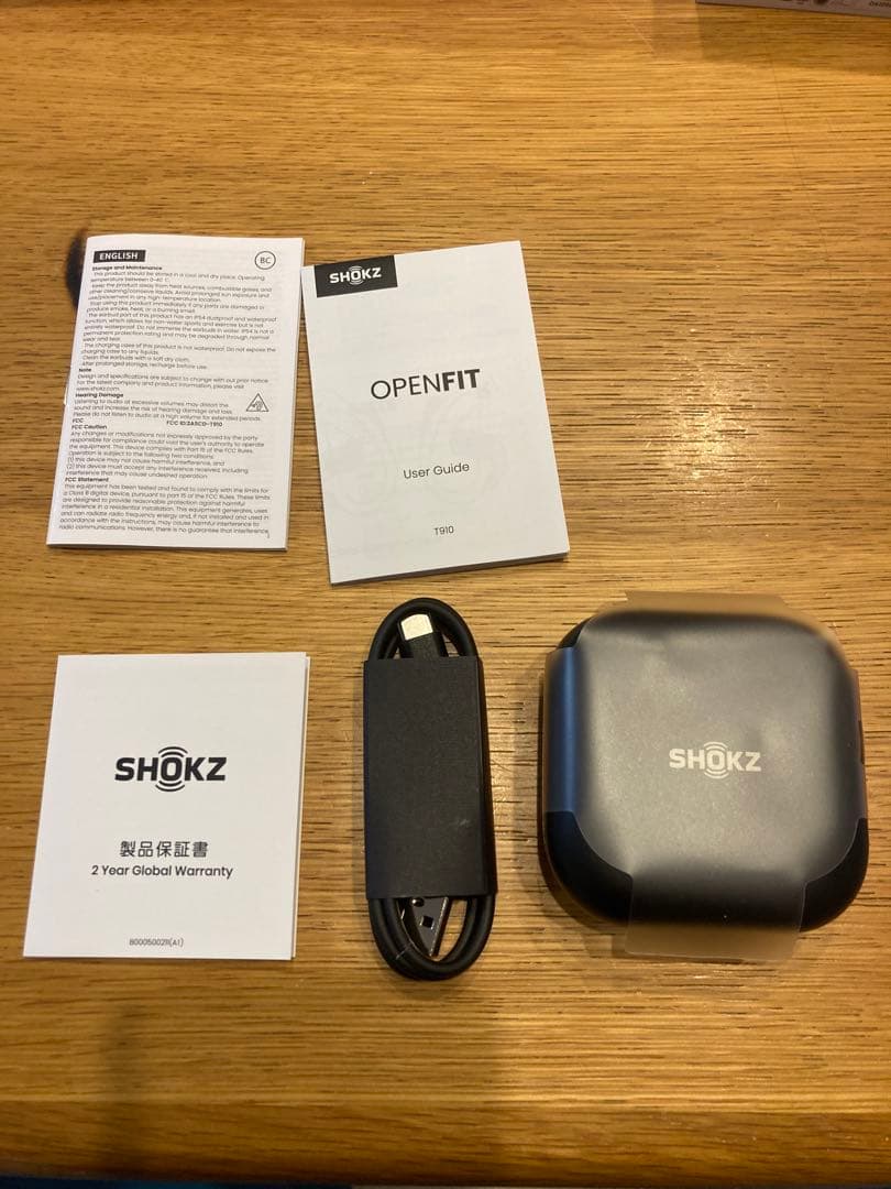 イヤホン Shokz openfit