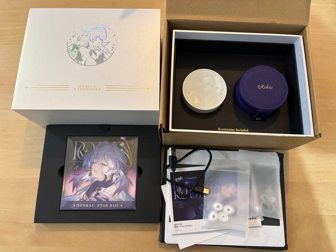 水月雨×崩壊スターレイル　ロビン コラボイヤホン