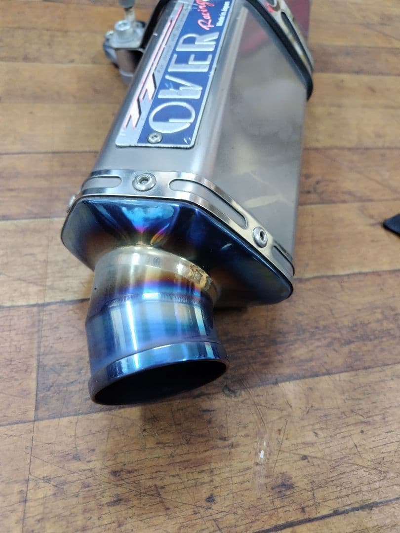 値下げしましたヤマハ YZF-R25 MT-25 オーバー　チタンスリップオン