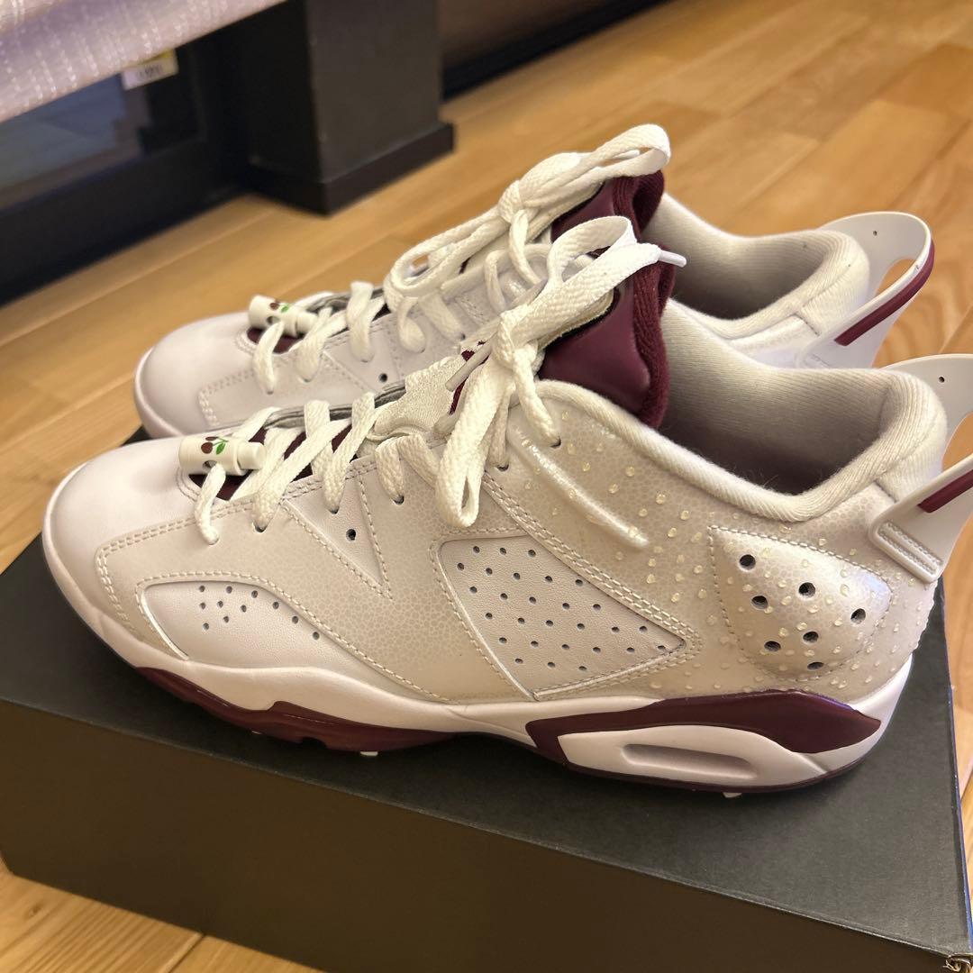 Air Jordan 6 Retro ホワイト/バーガンディ