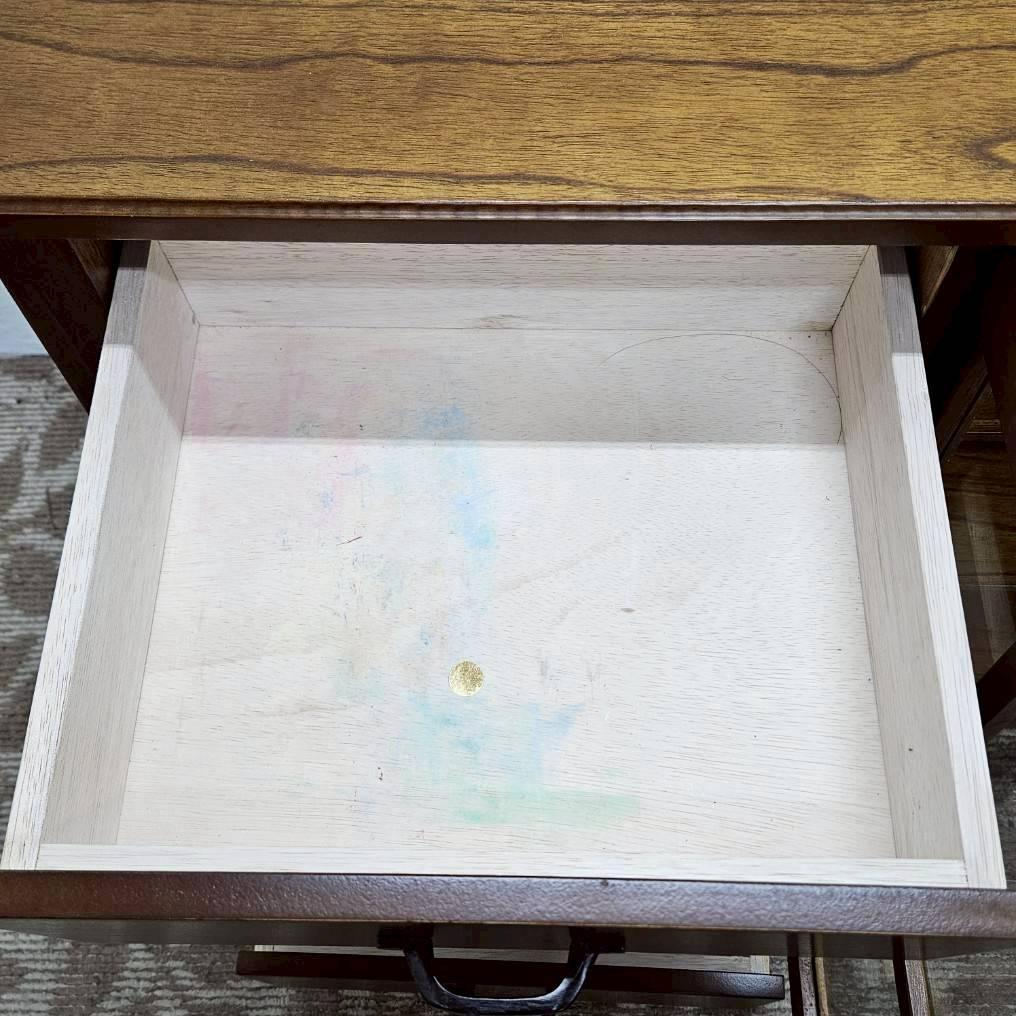 木製 チェスト 120cm幅 引き出し付 キャビネット アンティーク