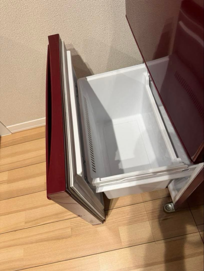 【送料込】AQUA 冷蔵庫 冷凍庫　AQR-16E(R) 157L