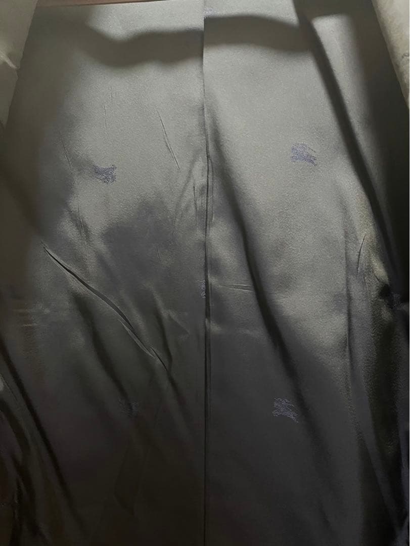 Burberry紺色ダブルブレスト テーラードジャケット