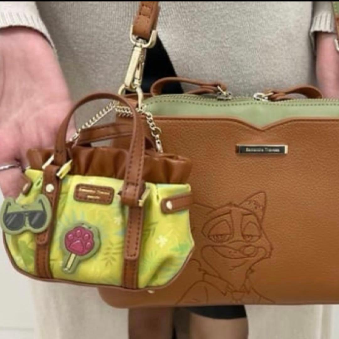 入手困難‼︎サマンサタバサ【ズートピア】『ニック•ワイルド』ミニミニバッグチャーム