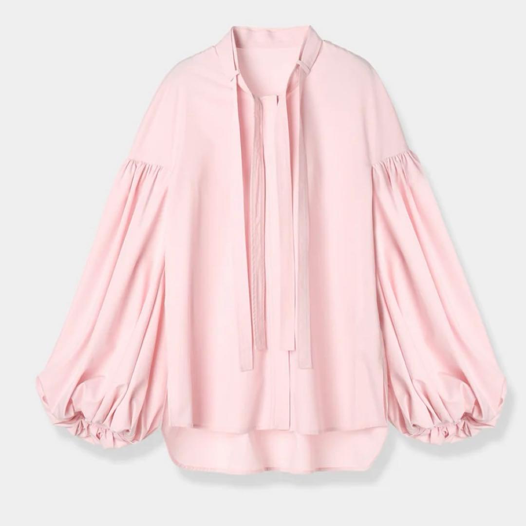 L’aube Blanc Double tie blouse【新品未使用】