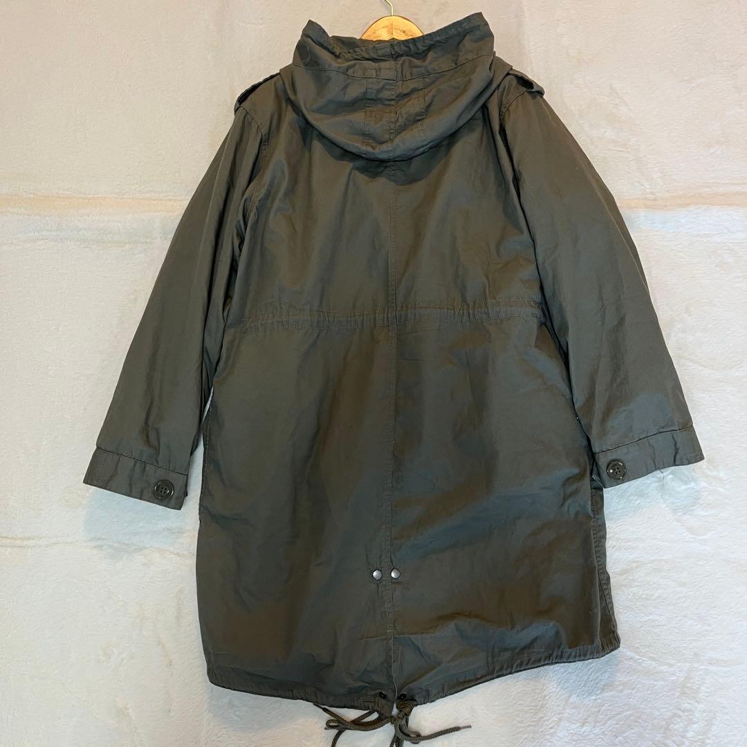 HOUSTON ヒューストン M51 モッズコート 青島コート XXS オリーブ