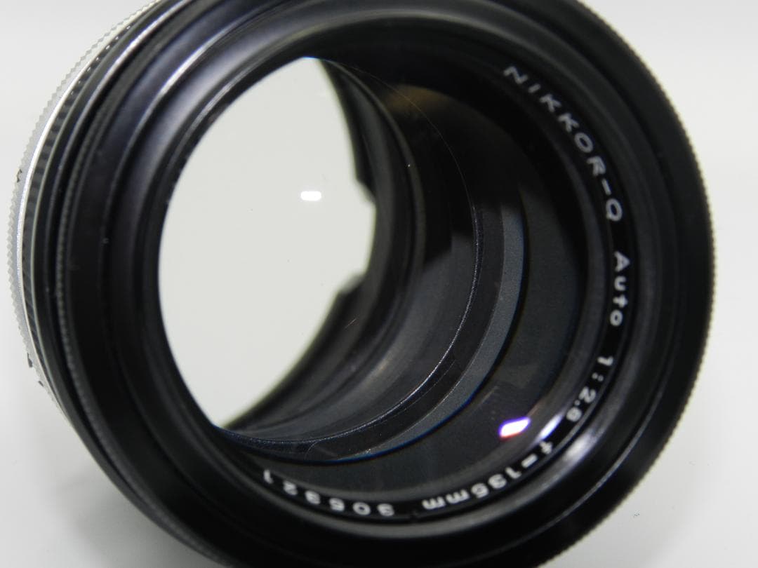 極美品　Nikon Nikkor-Q Auto 135mm f/2.8 レンズ