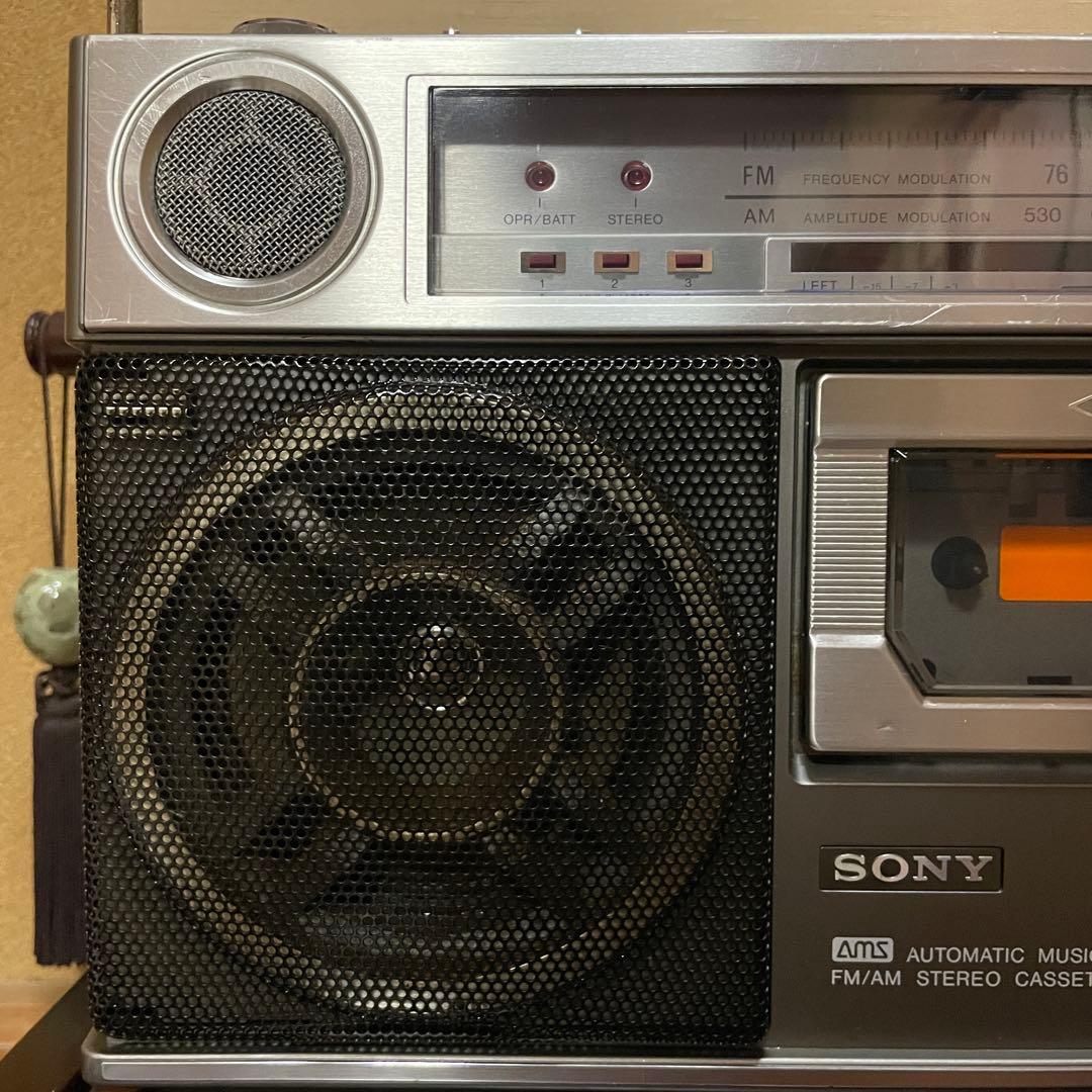 SONY／ラジカセ／CFS-70Ⅱ／メンテ済み／メンテセット