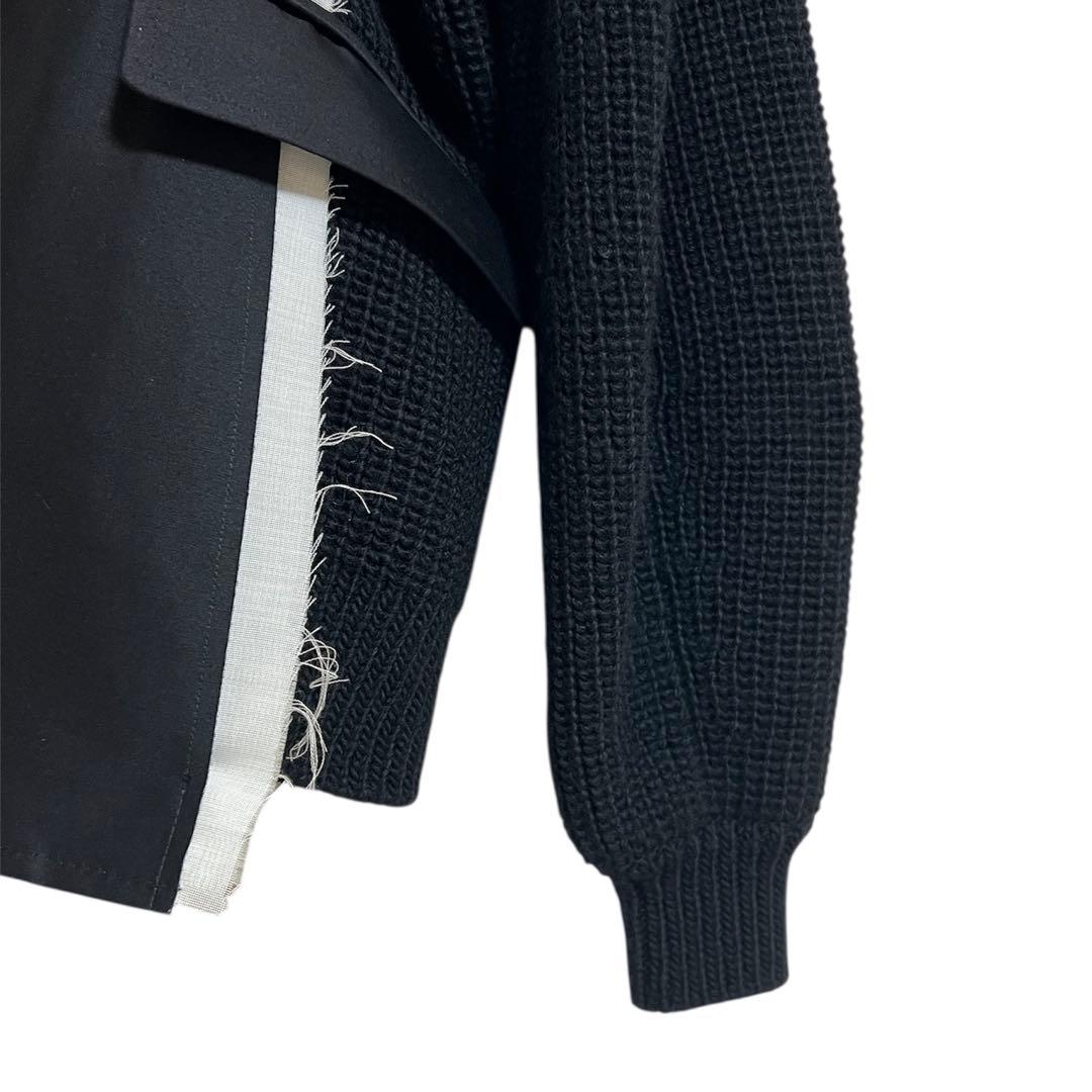 【新品】TOGA ARCHIVES ニットドッキングテーラードJK