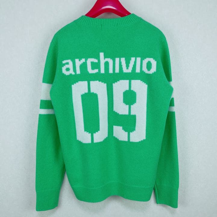 ２２FW新作【新品未使用 アルチビオ】カシミヤクルーセーター38号