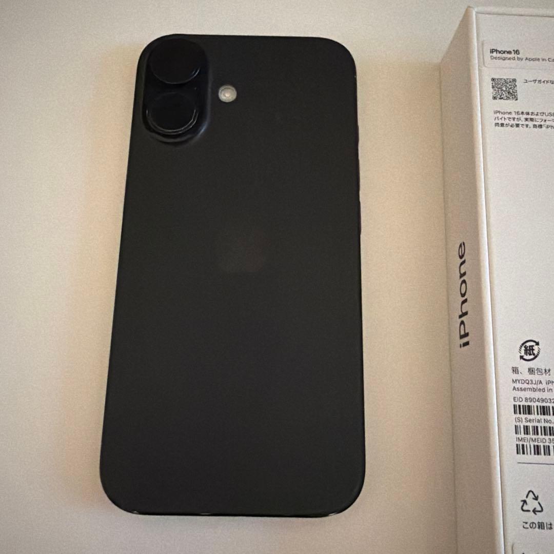 スマートフォン本体 Apple iPhone 16 128GB