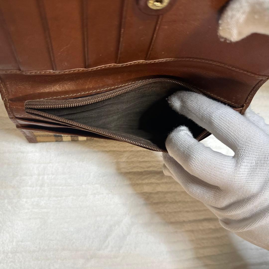 【廃盤】Burberrys（バーバリーズ） チェック柄 長財布