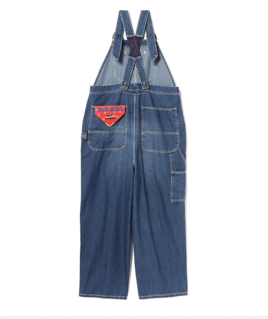 BEAMS BOY 別注 BIGMAC デニムオーバーオール