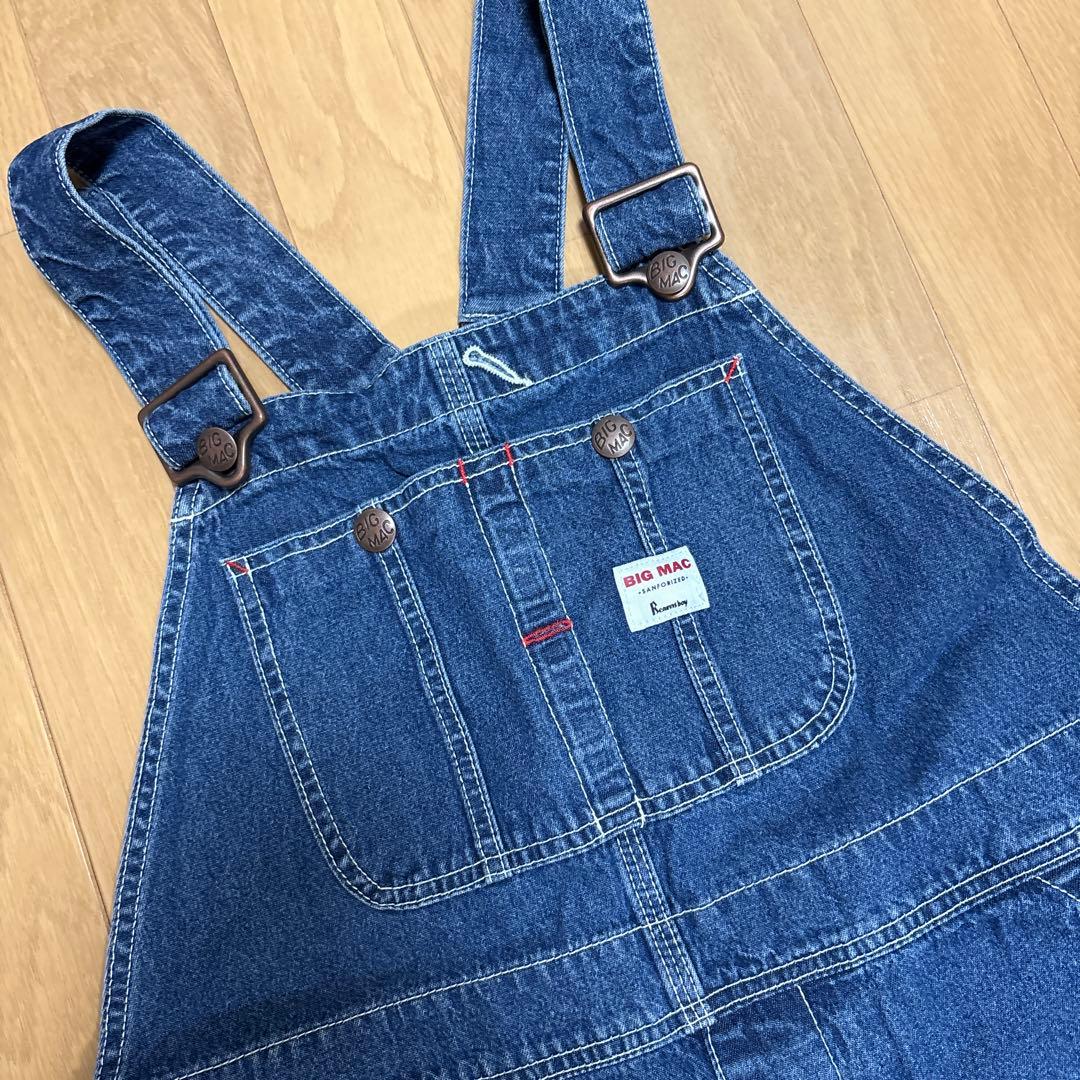 BEAMS BOY 別注 BIGMAC デニムオーバーオール