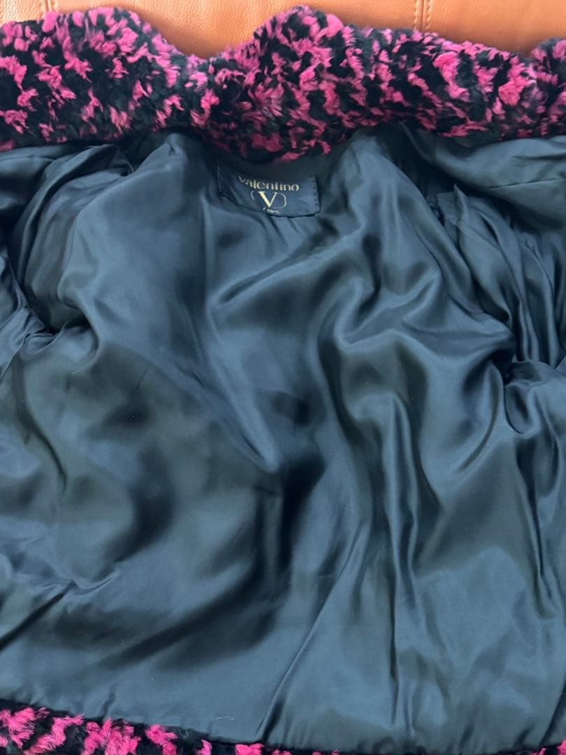 【レア】バレンティーノファーズ リアルレックスファー レディース ショートコート