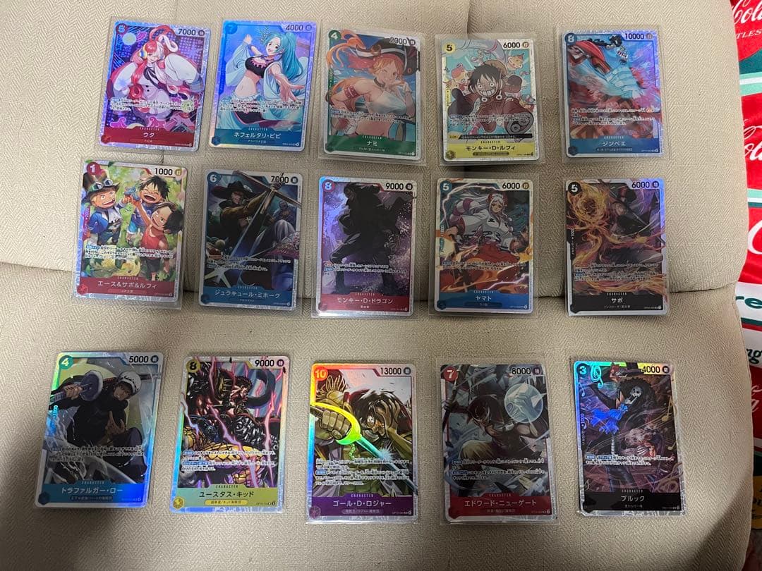 ワンピースカード高レア、キラ等まとめ売り