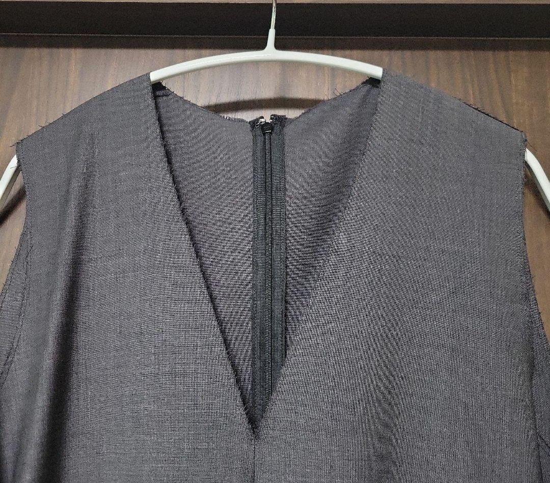 美品 ヴェルメイユパーイエナ ロングVネック ワンピース ※着丈お直し