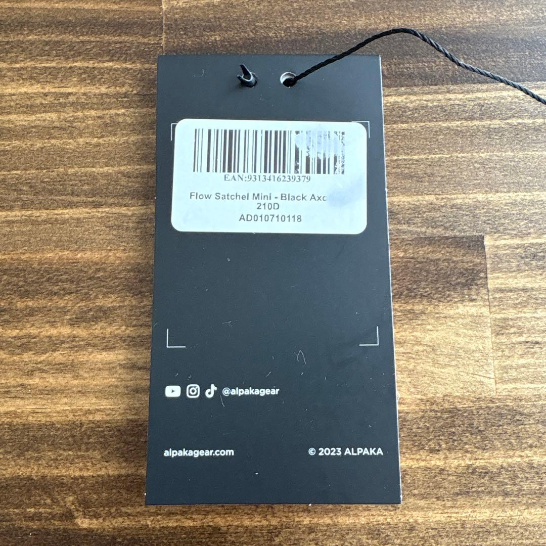 アルパカ スリング&ショルダー　黒