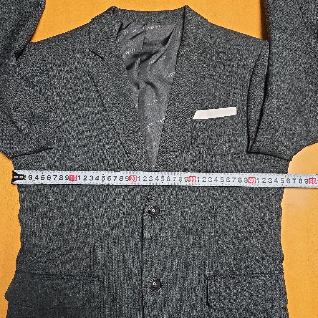 美品　ワルツバイビームスデザイン　165　グレー　スーツセット5点　卒服