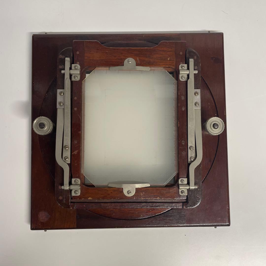 大判カメラ ディアドルフ5x7用 フィルム変換ボード