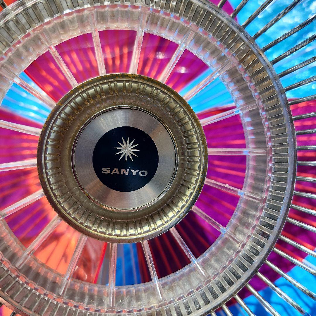 昭和レトロ　サンヨー壁掛け扇風機 【動作確認済】