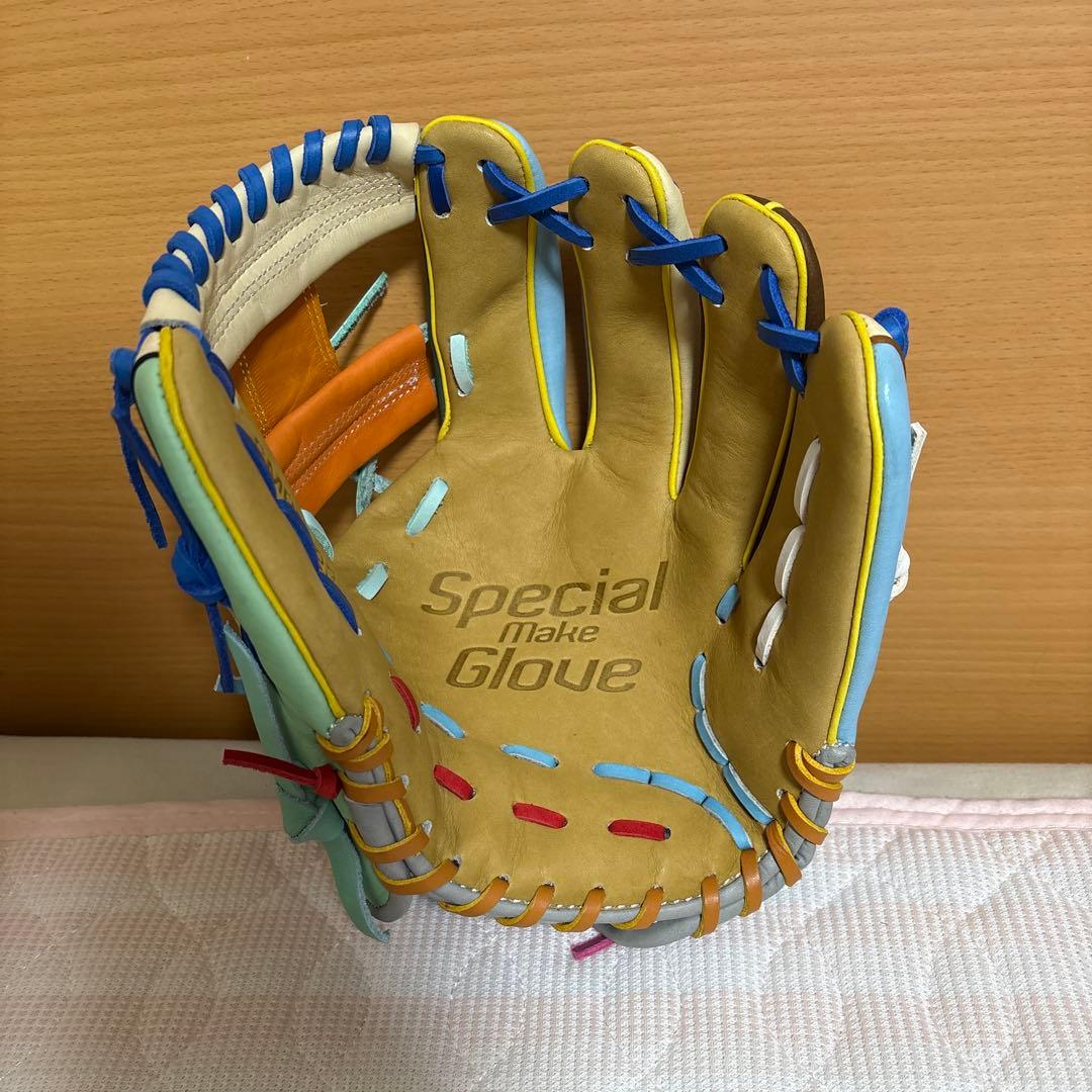 し*う様 【1点モノ】SSK 端材グラブ軟式内野手用　Special make