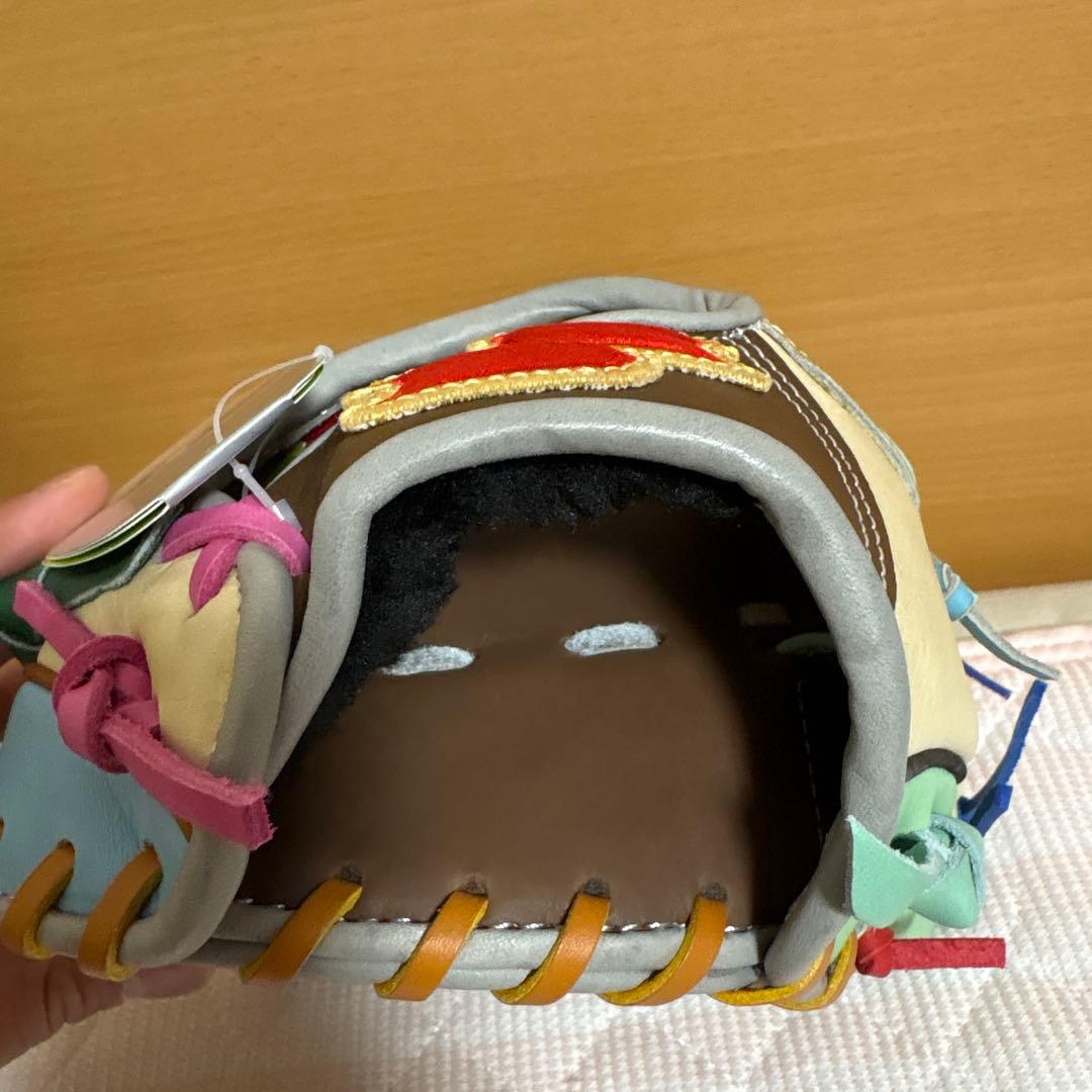 し*う様 【1点モノ】SSK 端材グラブ軟式内野手用　Special make