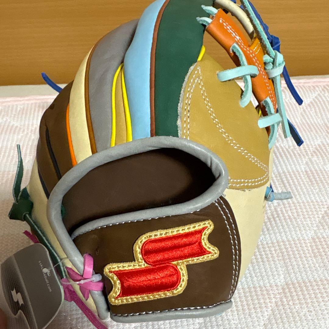 し*う様 【1点モノ】SSK 端材グラブ軟式内野手用　Special make