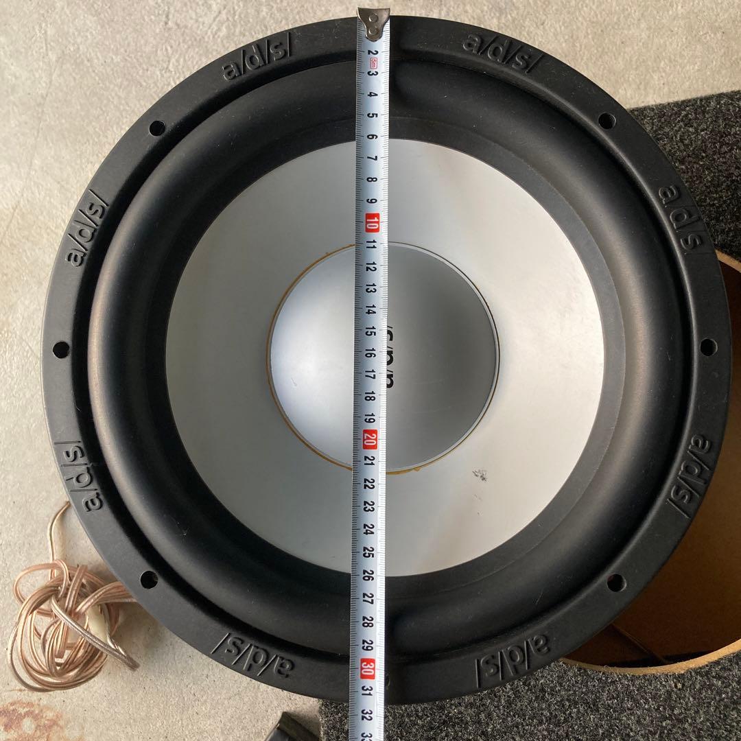 【1000W】R12s デュアルコイル　ads製　サブウーファー　ウーハー　箱