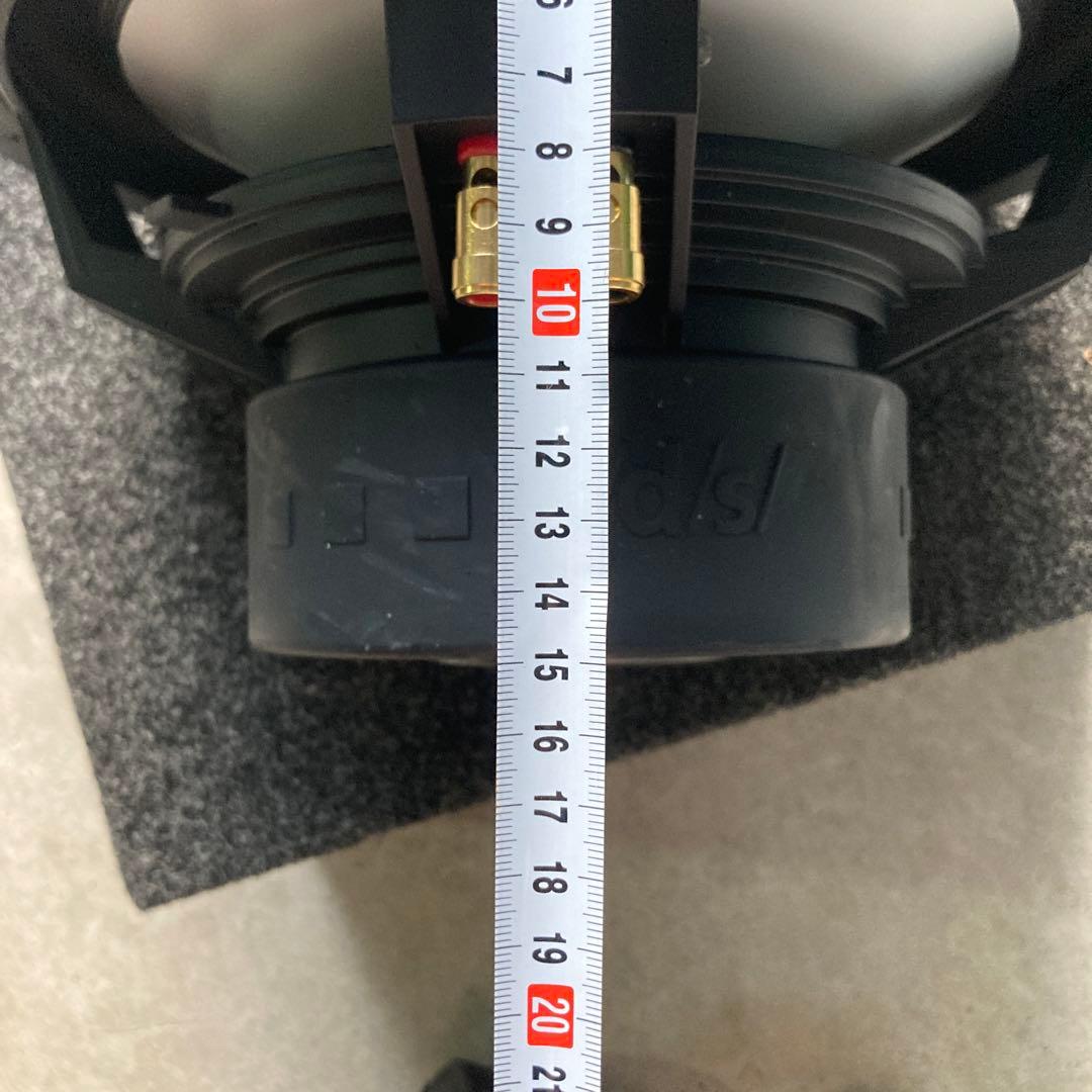 【1000W】R12s デュアルコイル　ads製　サブウーファー　ウーハー　箱