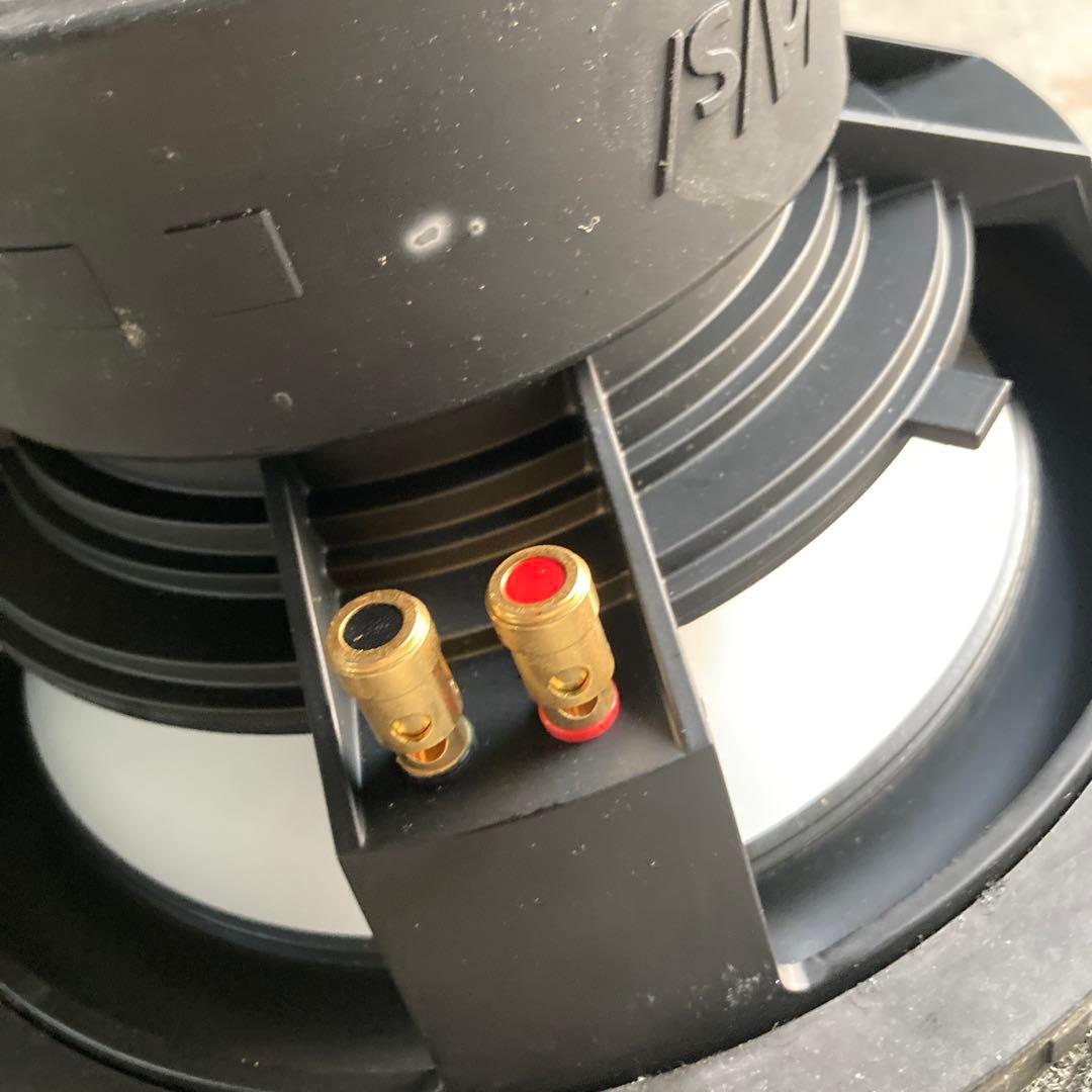 【1000W】R12s デュアルコイル　ads製　サブウーファー　ウーハー　箱