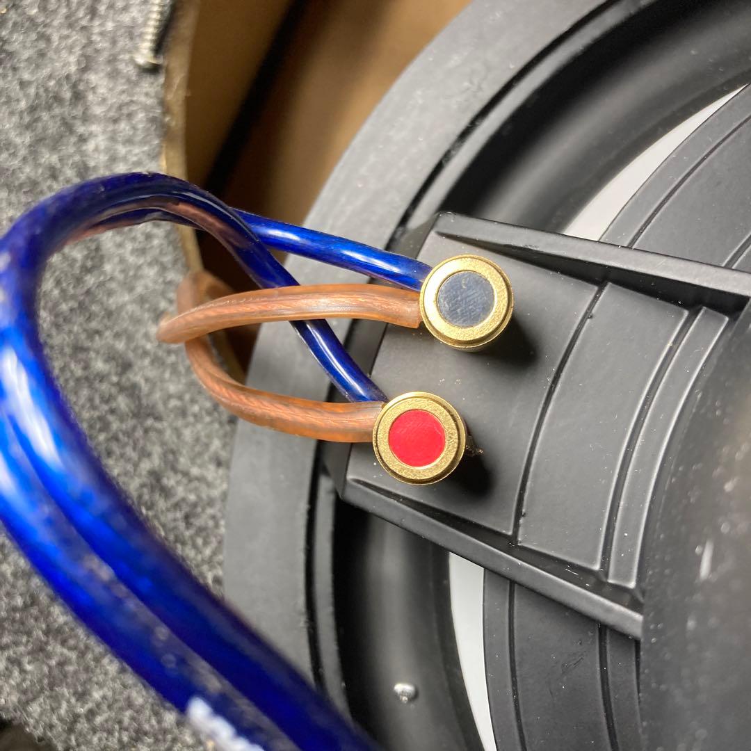 【1000W】R12s デュアルコイル　ads製　サブウーファー　ウーハー　箱