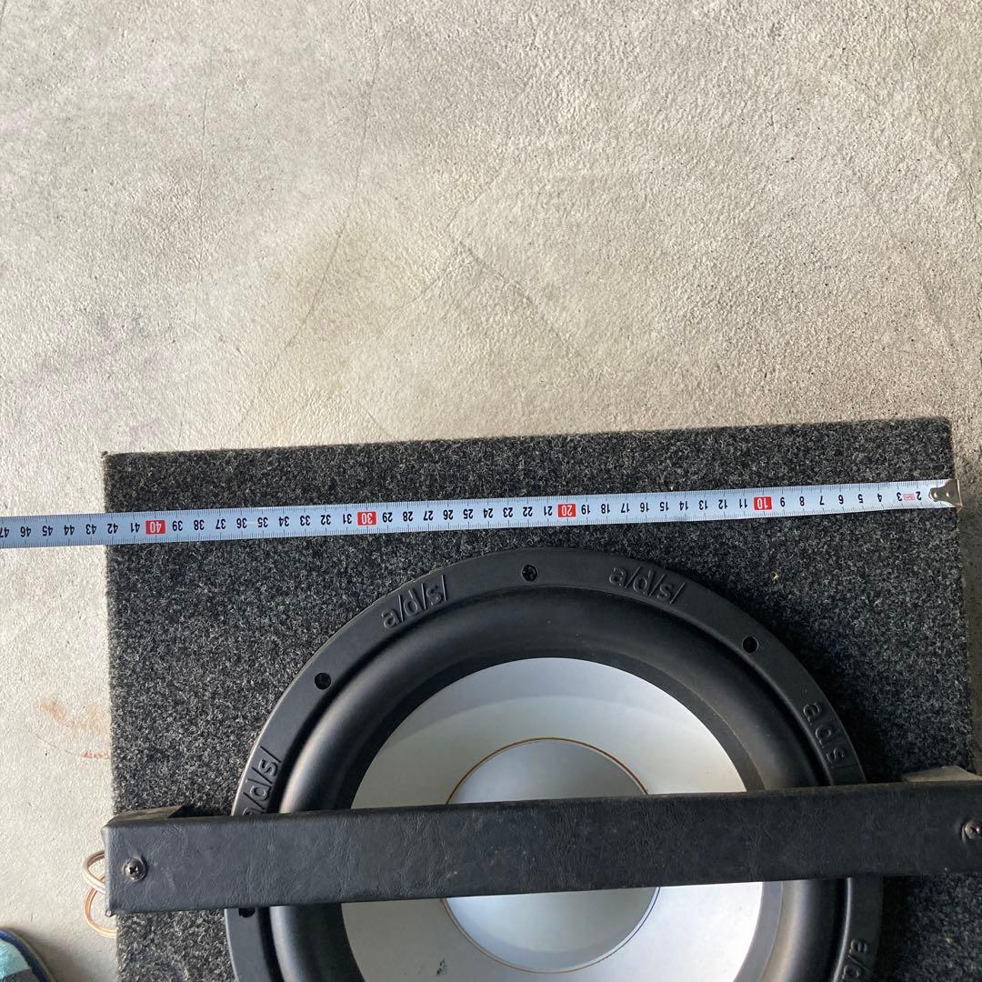 【1000W】R12s デュアルコイル　ads製　サブウーファー　ウーハー　箱