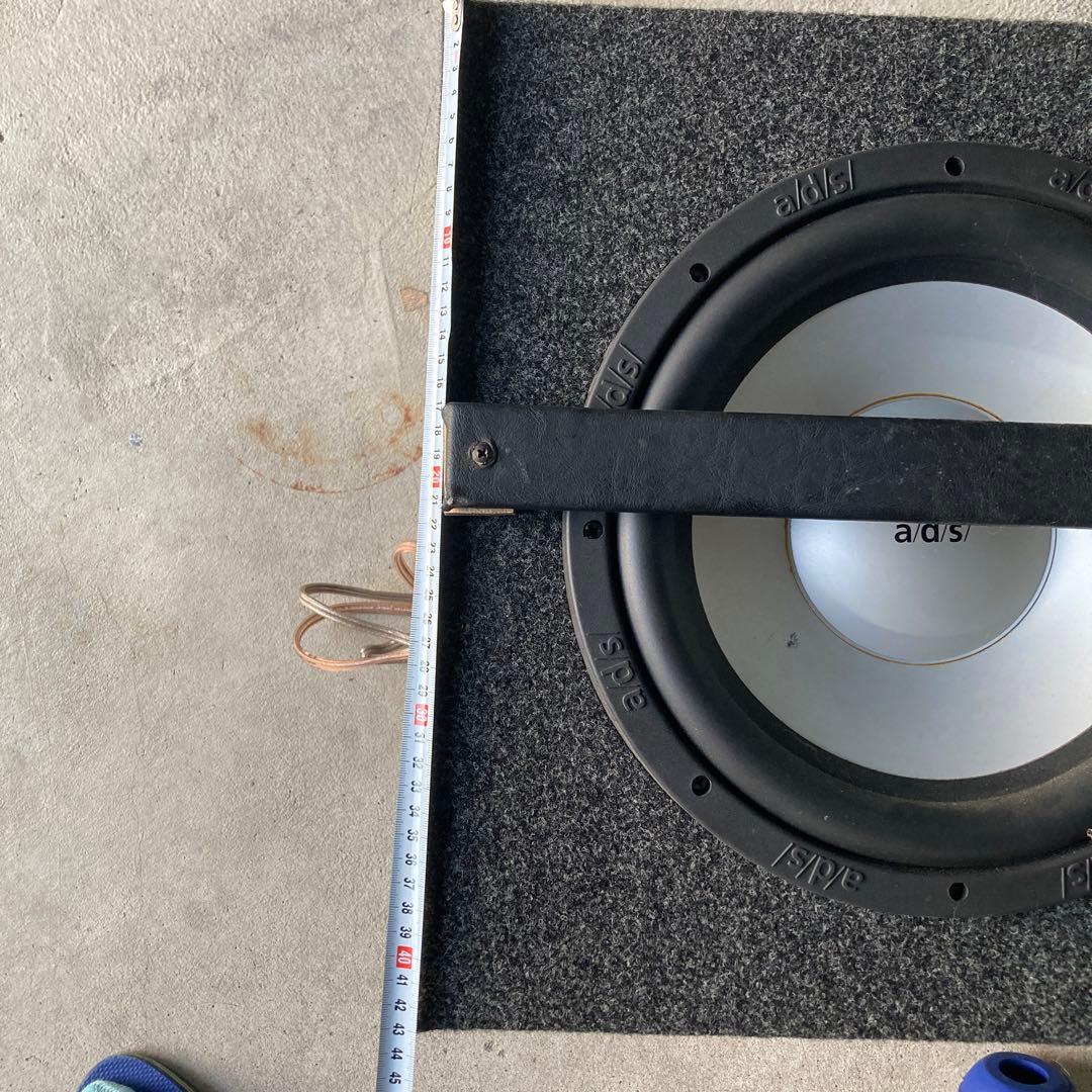 【1000W】R12s デュアルコイル　ads製　サブウーファー　ウーハー　箱