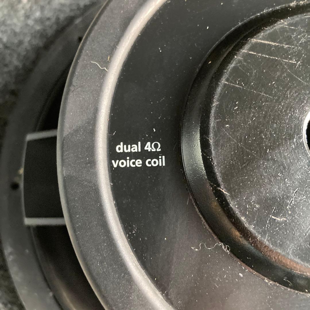 【1000W】R12s デュアルコイル　ads製　サブウーファー　ウーハー　箱
