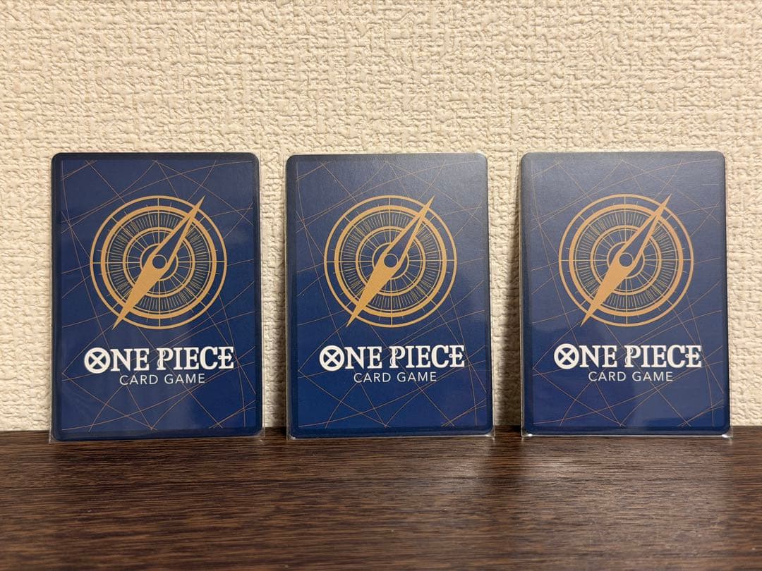 モンキー・D・ルフィ SR パラレル ST01-012 3枚セット