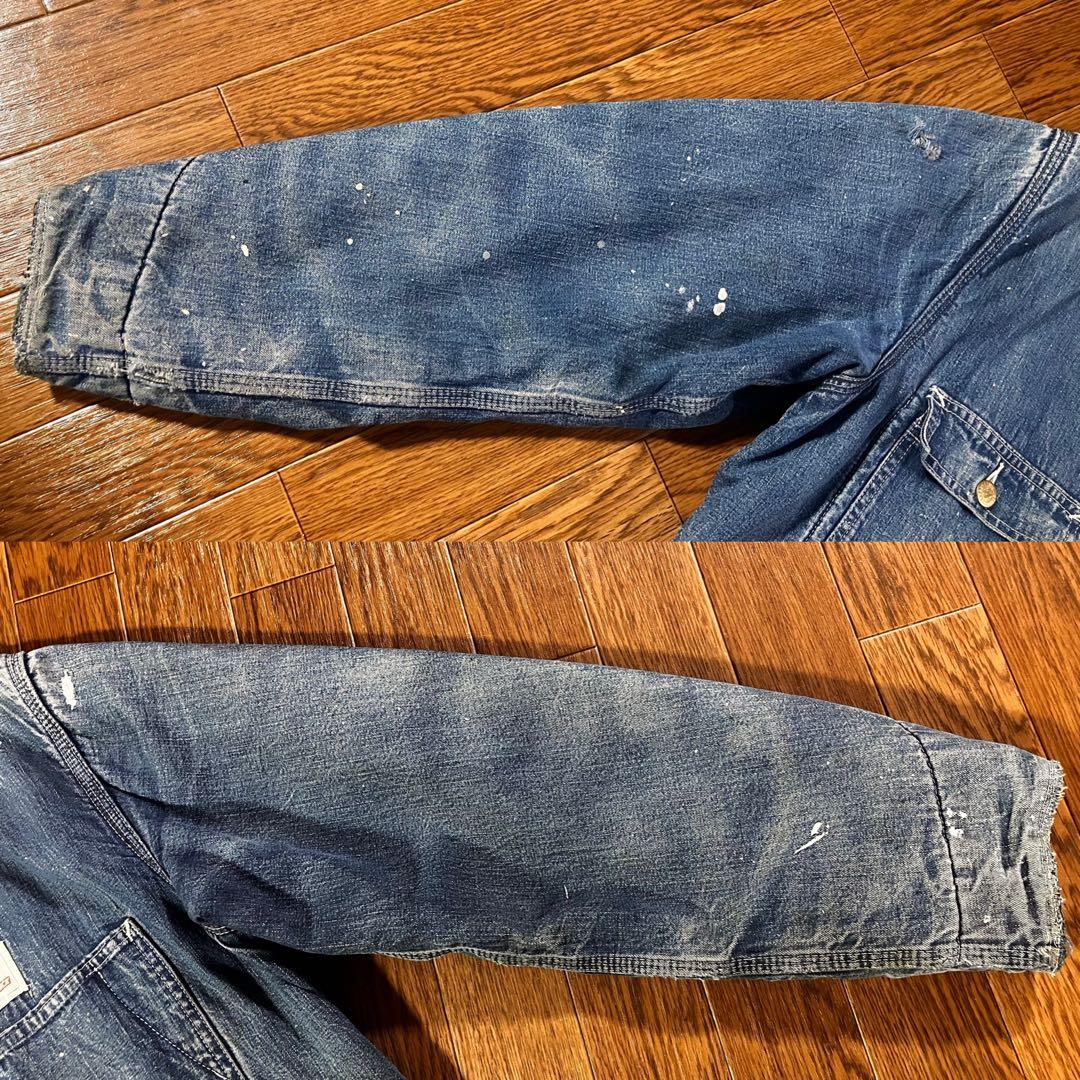 【幻級】60s カーハート トリプルネーム カバーオール メンズL相当