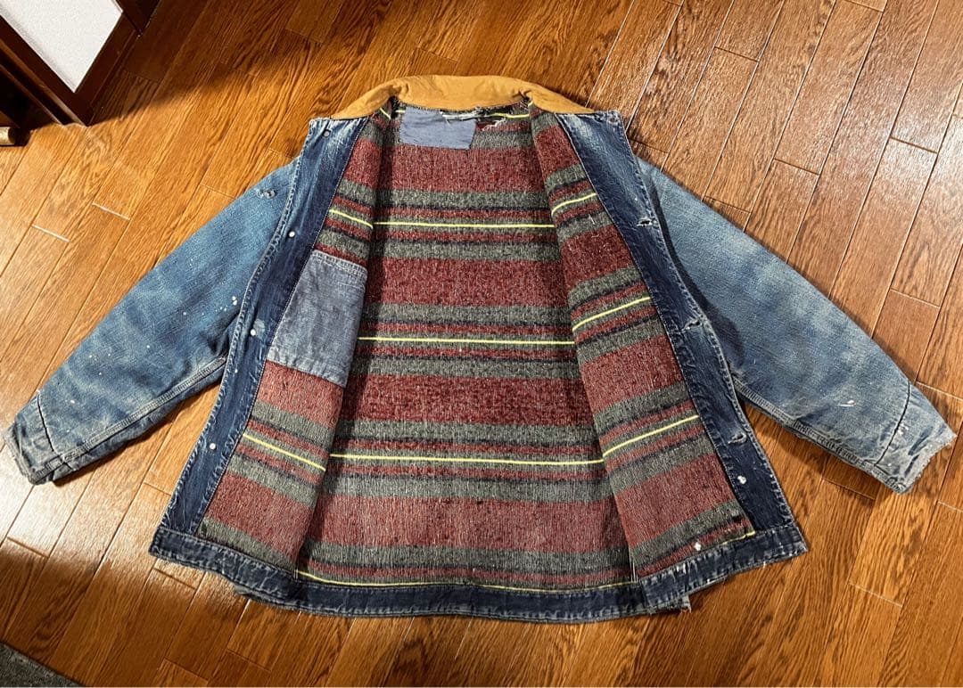 【幻級】60s カーハート トリプルネーム カバーオール メンズL相当