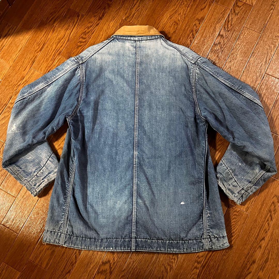 【幻級】60s カーハート トリプルネーム カバーオール メンズL相当