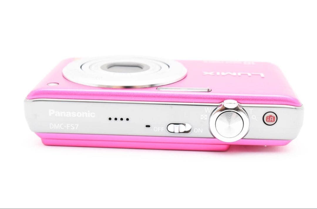 Panasonic LUMIX DMC-FS7 ピンク デジタルカメラ