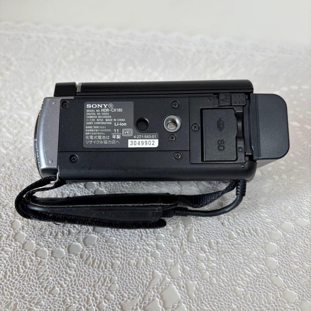 SONY デジタルHDビデオカメラ HDR-CX180 予備バッテリー 付き