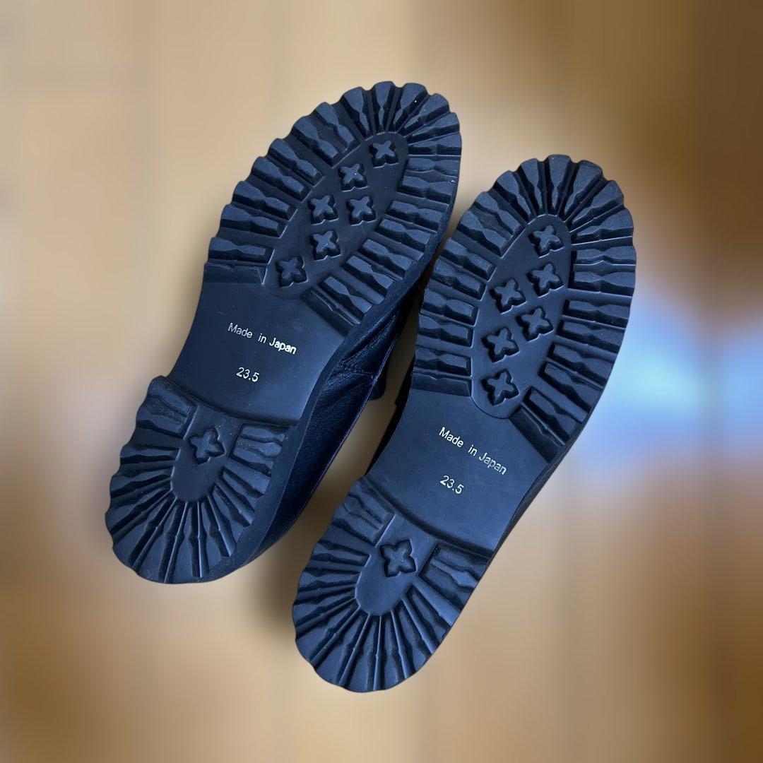 【試着のみ】23.5cm レシピ 厚底ローファー RP-568 2E相当