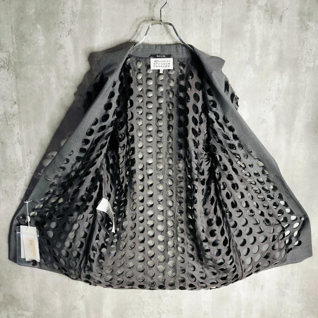 【新品タグ】メゾンマルジェラ 20SS パンチホールジャケット 36 ①ライン